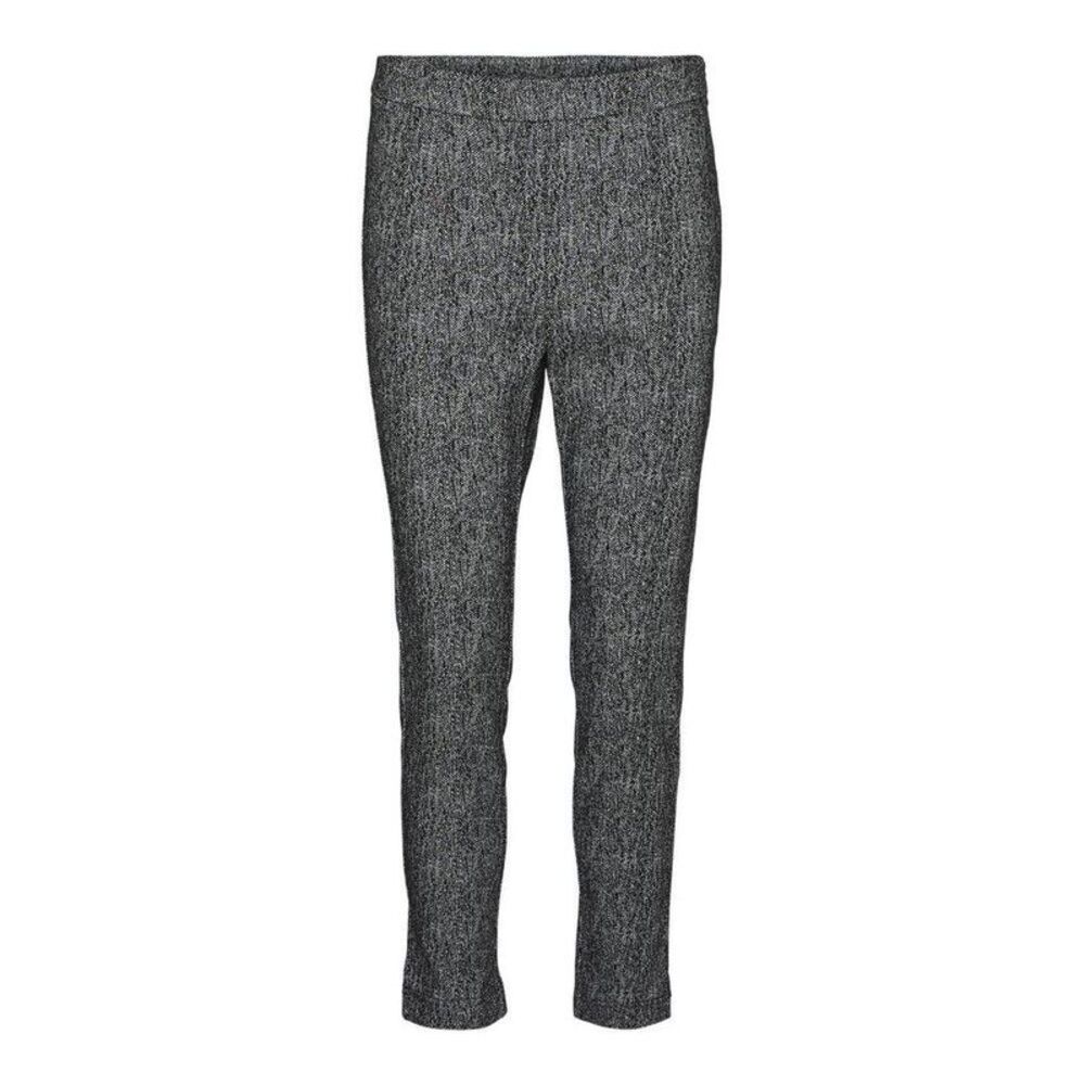 Aware Viscose Casual Pants with Elastic Waistband Women Black Jeans & Pants